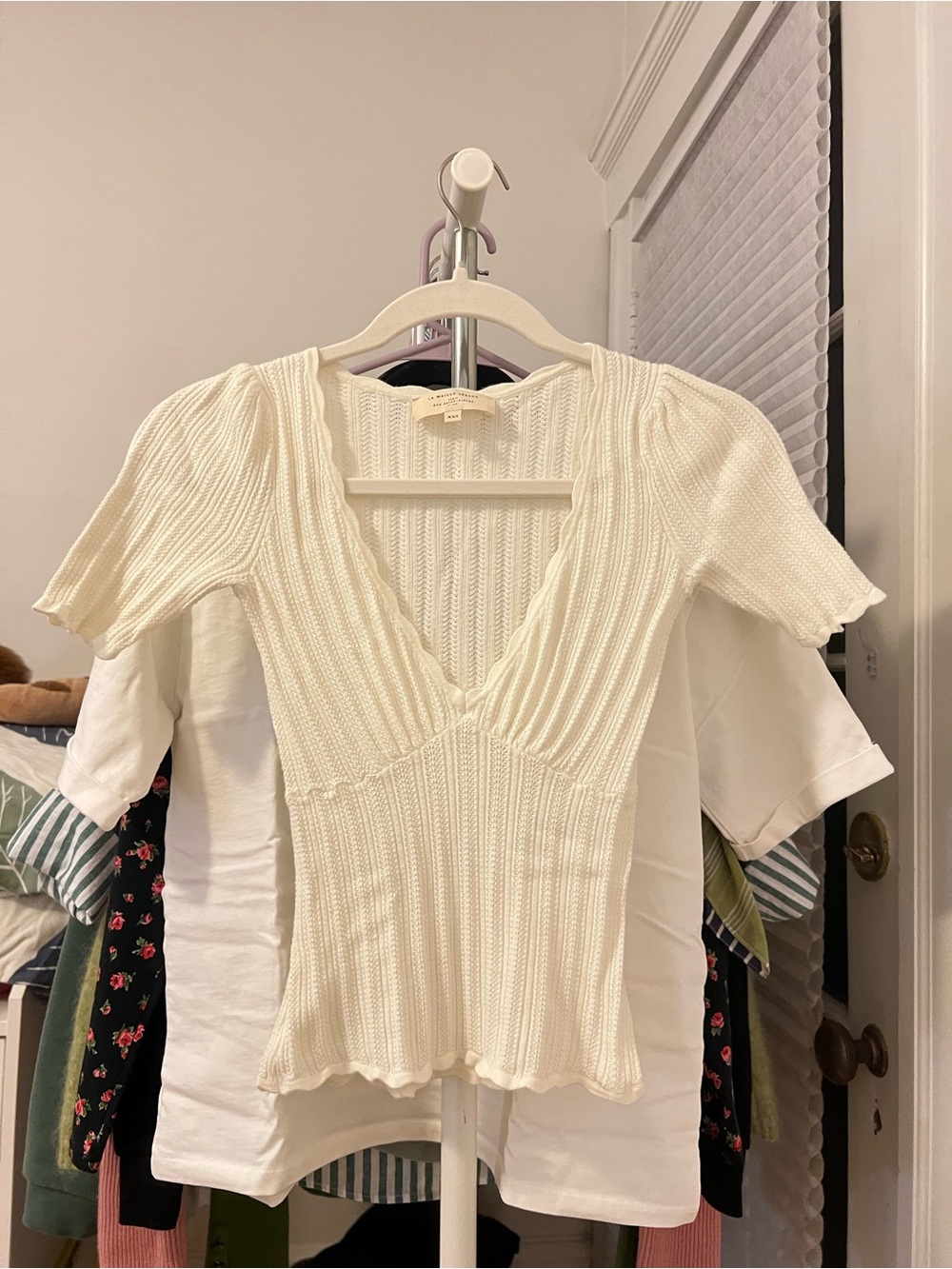 Sézane Ecru Cloe Jumper size xxs